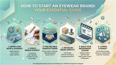 Como iniciar uma marca de óculos: guia de fornecimento e fábrica de B2B